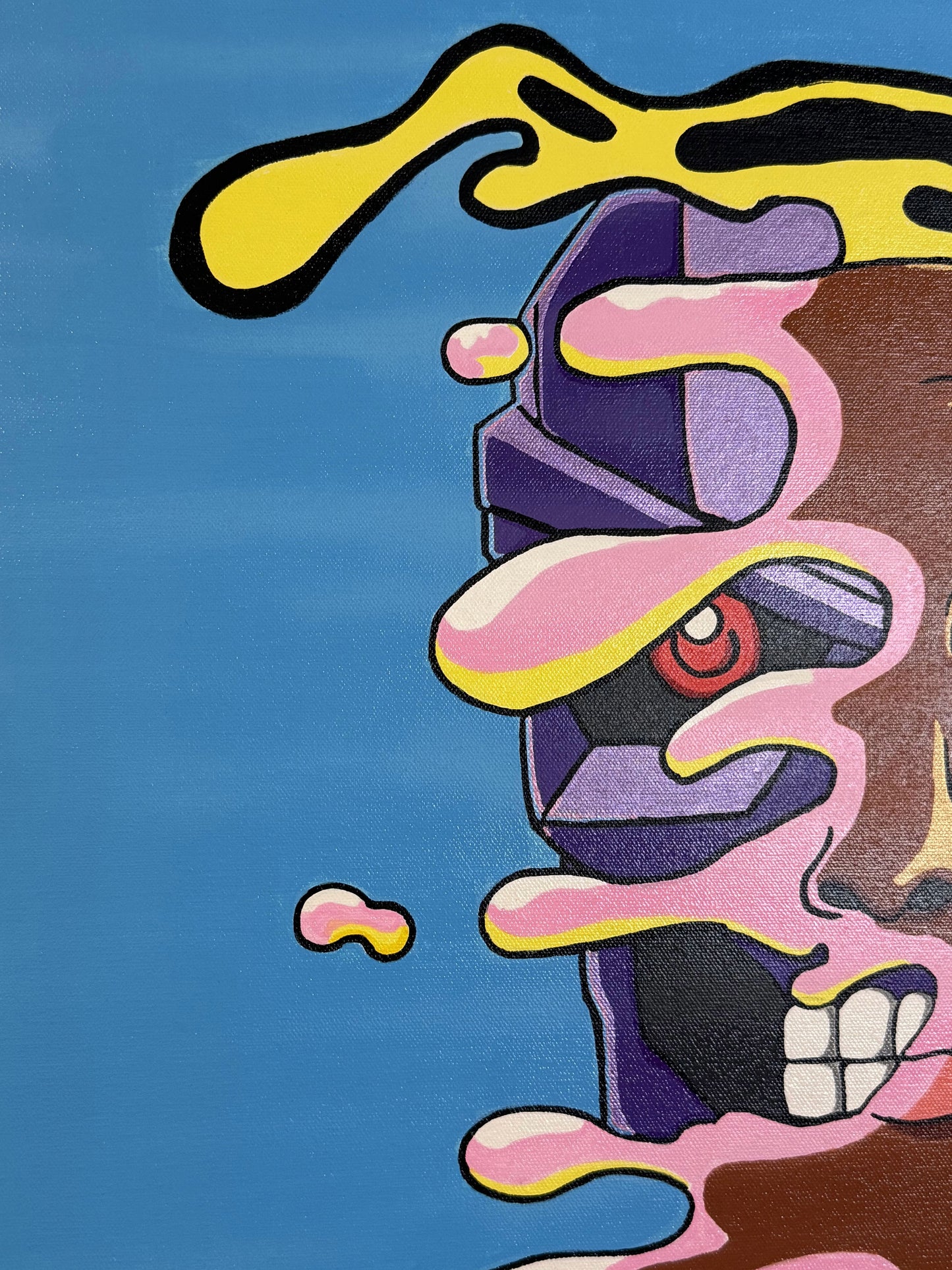 "For Real/ Pharrell" Painting