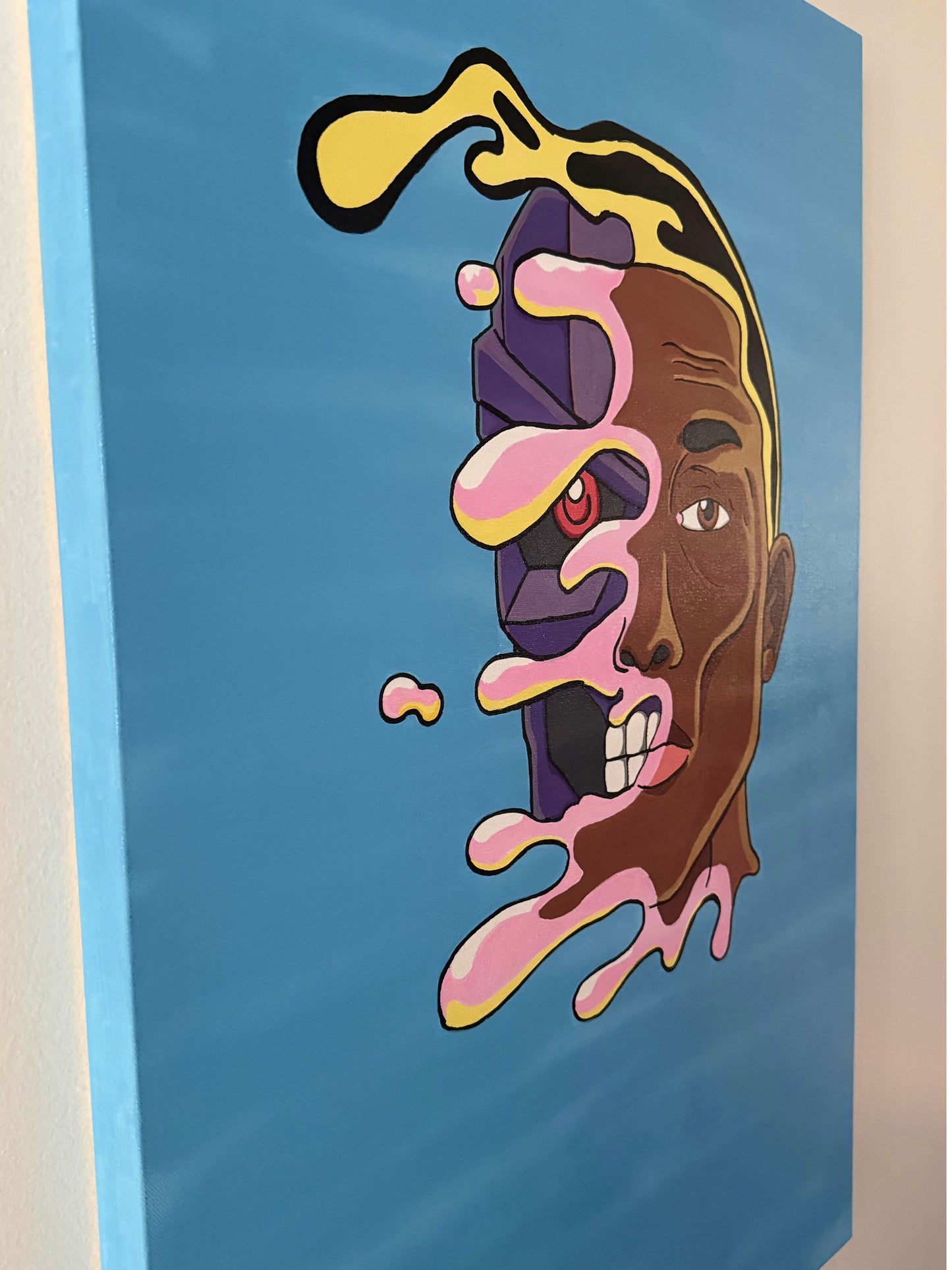 "For Real/ Pharrell" Painting