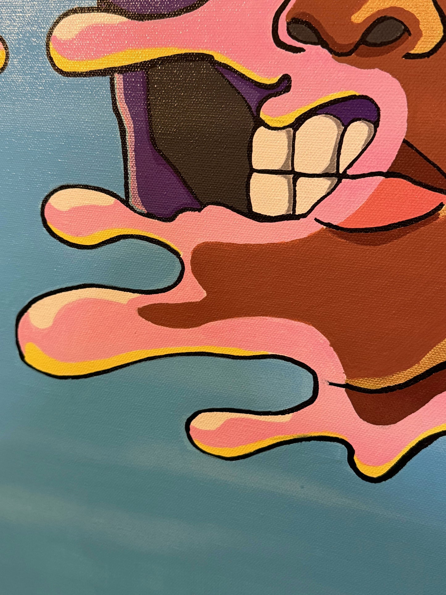 "For Real/ Pharrell" Painting