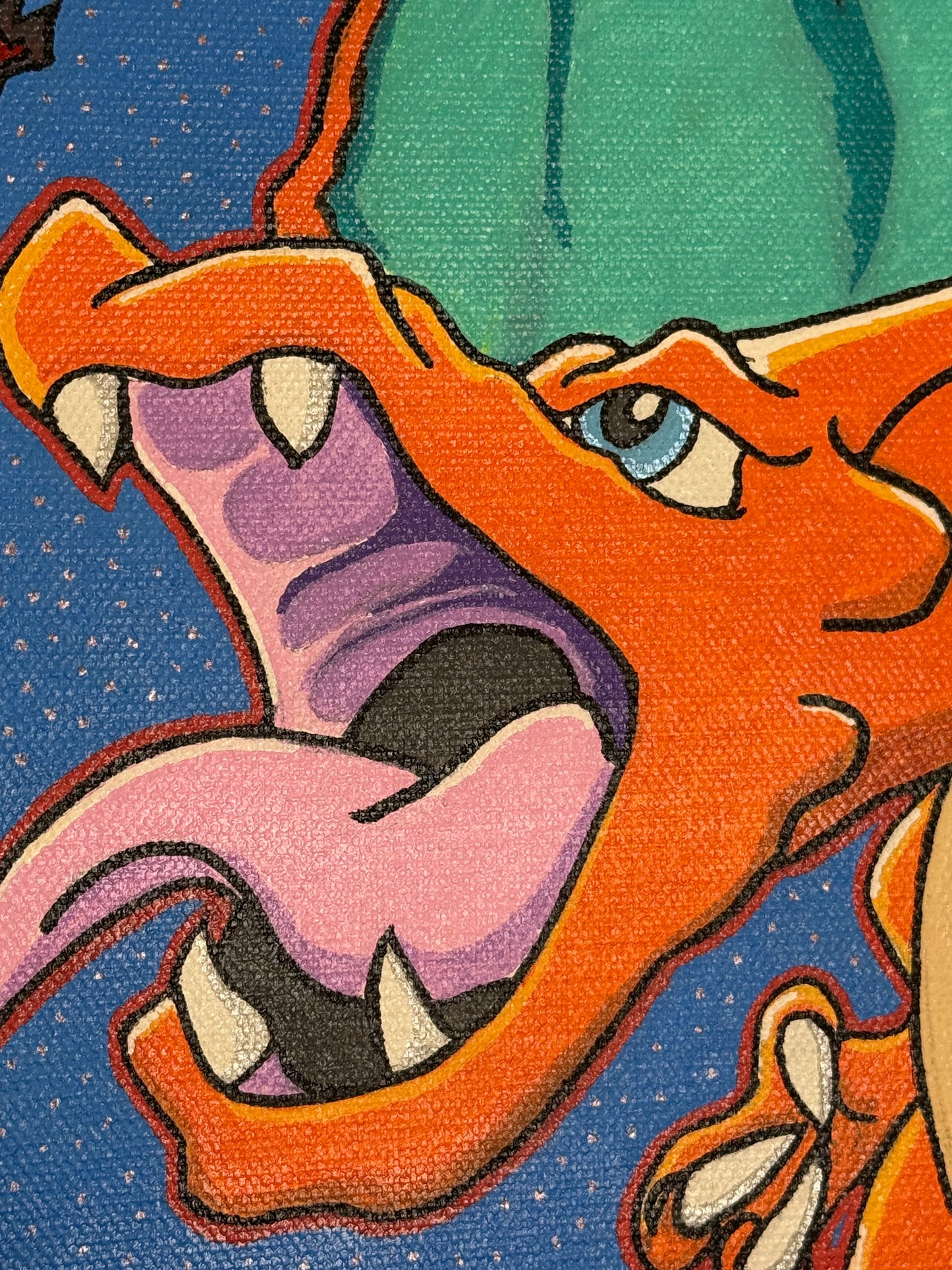 "Fire Starter" Painting