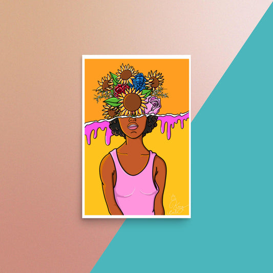 "Bloomin Melanin" Print